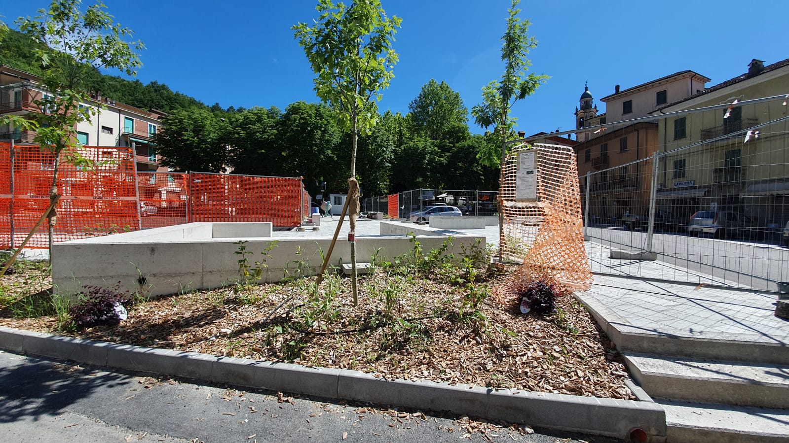 Stato attuale della piazza